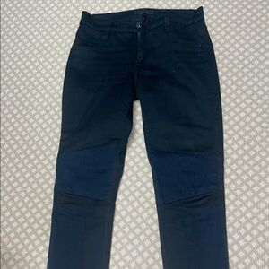 James Jeans black moto skinny jeans